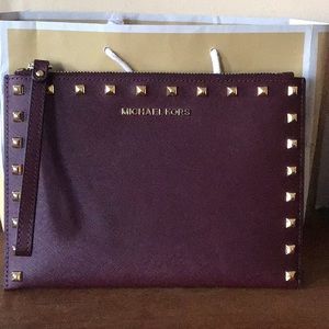 Michael Kors Large Stud Wristlet